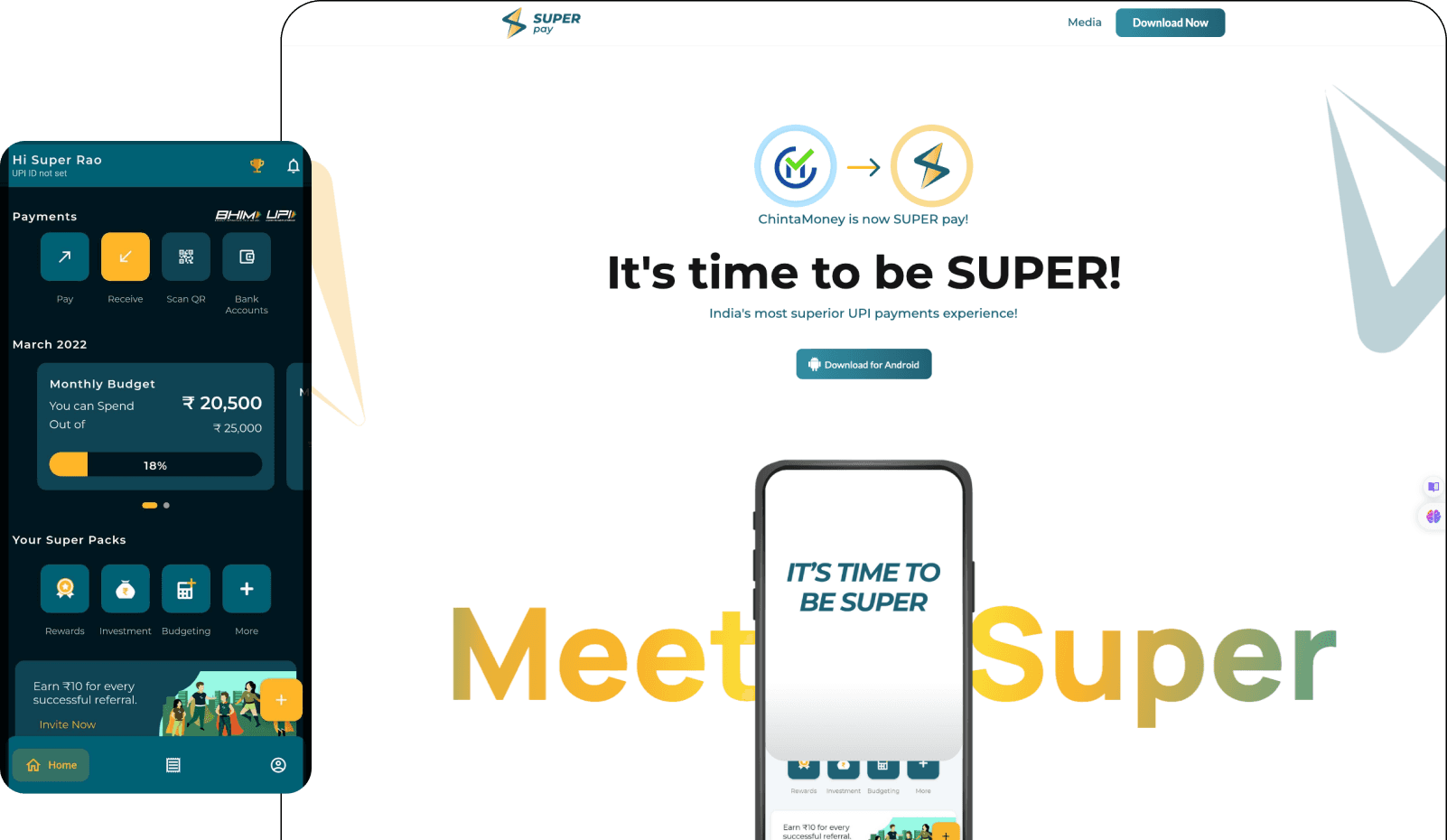 Never miss a bill again. Manage all bills at once with Super Pay and stay on top of due dates.